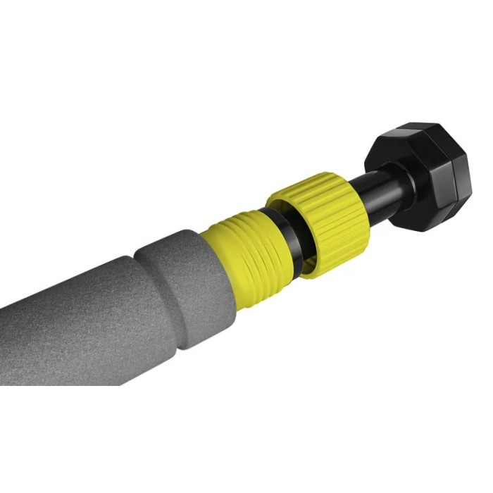 Турнік розсувний Hop-Sport HS-M050DP сіро-жовтий