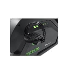 Горизонтальный велотренажер HS-120L Ravel черно-зеленый