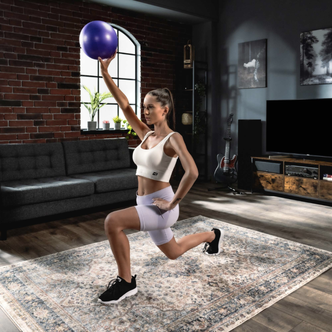 Фитбол Hop-Sport 25см фиолетовый