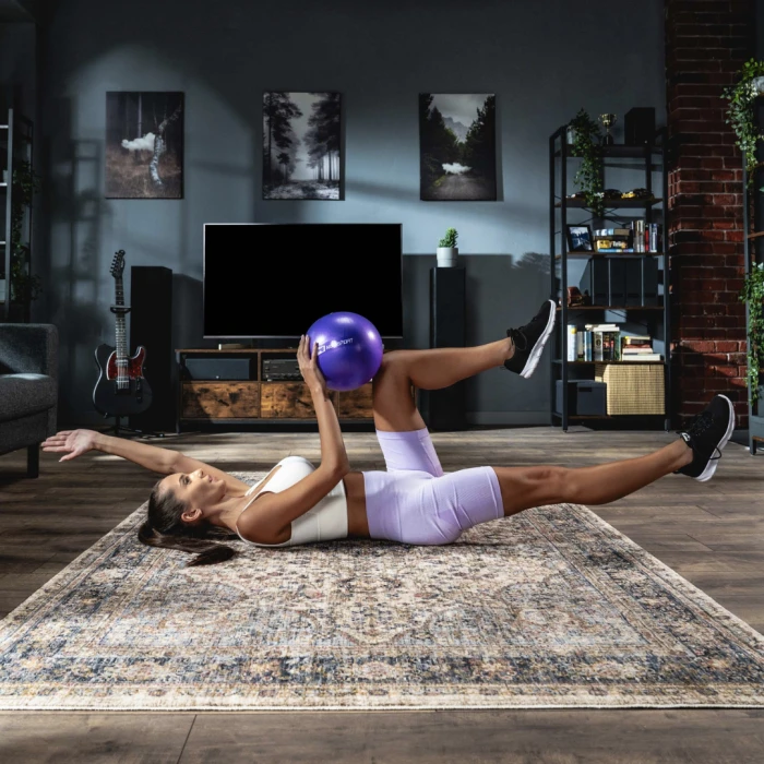 Фитбол Hop-Sport 25см фиолетовый