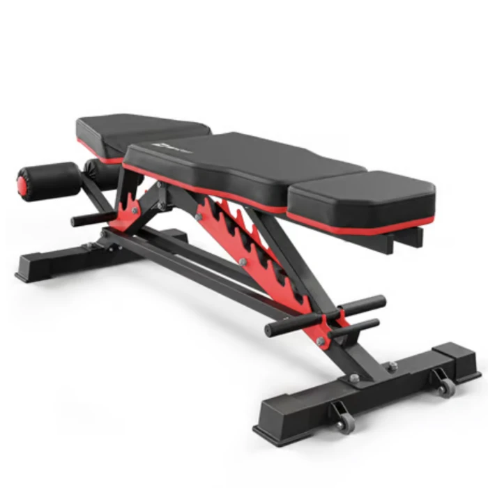 Скамейка тренировочная Hop-Sport HS-2090HB с фиксатором для ног
