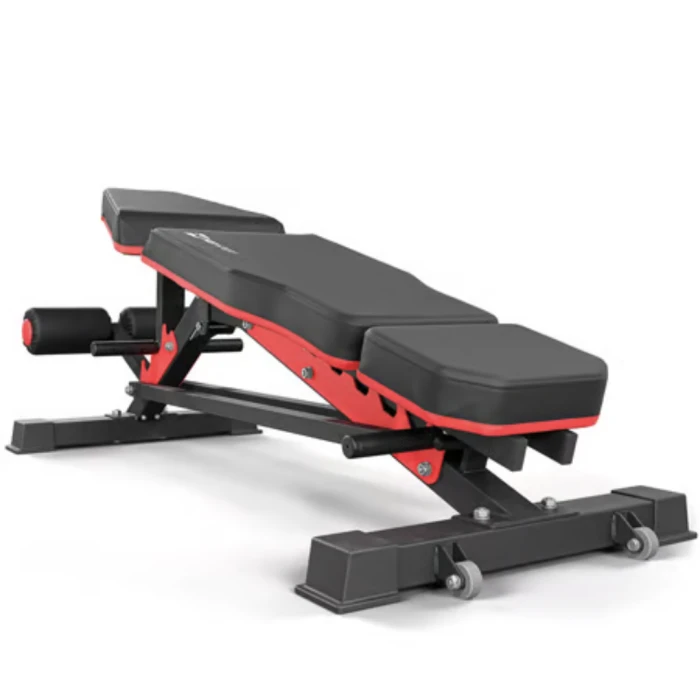 Скамейка тренировочная Hop-Sport HS-2090HB с фиксатором для ног