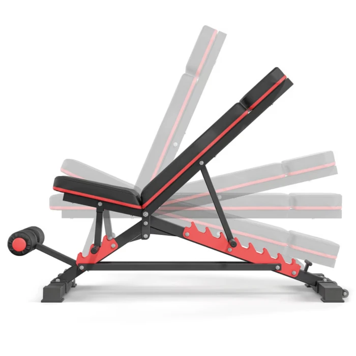 Скамейка тренировочная Hop-Sport HS-2090HB с фиксатором для ног