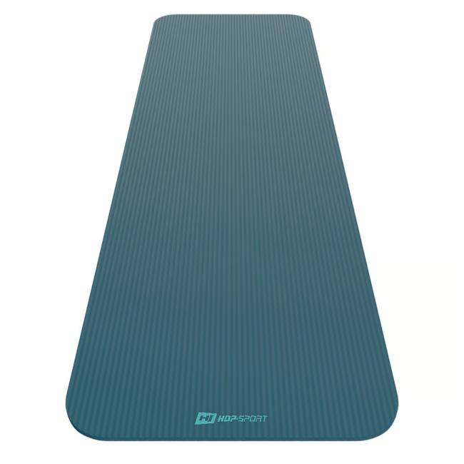 Коврик для йоги Hop-Sport HS-NB010GM NBR 1см темный морской