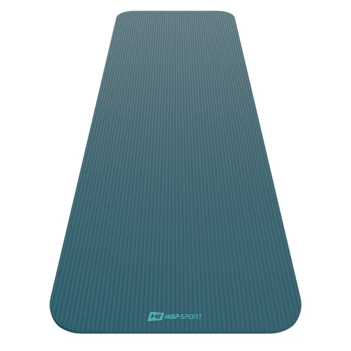 Коврик для йоги Hop-Sport HS-NB010GM NBR 1см темний морський