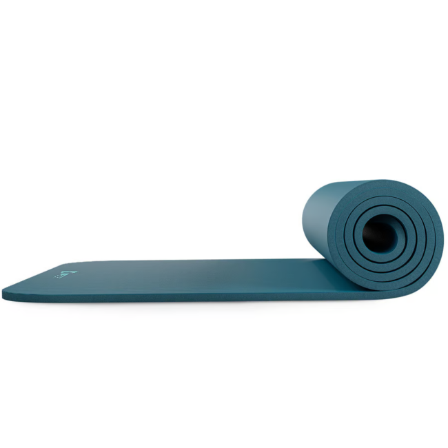 Коврик для йоги Hop-Sport HS-NB010GM NBR 1см темный морской