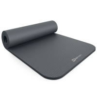 Коврик для йоги Hop-Sport HS-NB015GM NBR 1,5см графітовий