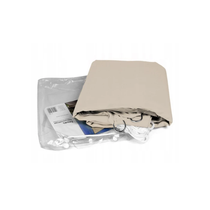 Тент-вітрило Jumi Garden сонцезахисний 3,6 х 3,6 х 3,6 м пісочний