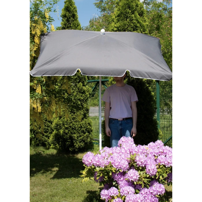 Парасолька садова Jumi Garden 200х130см сірий