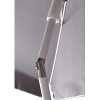 Парасолька садова Jumi Garden 200х130см сірий