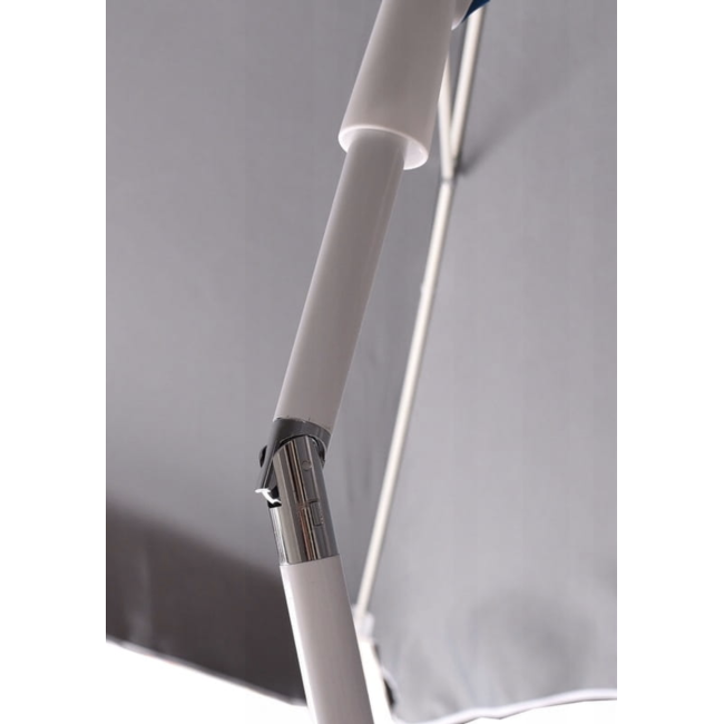 Зонтик садовый Jumi Garden 200х130см серый