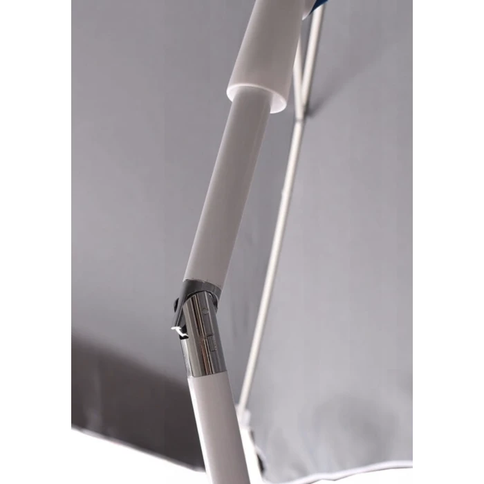 Парасолька садова Jumi Garden 200х130см сірий