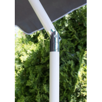 Парасолька садова Jumi Garden 200х130см сірий