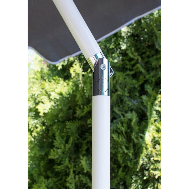 Зонтик садовый Jumi Garden 200х130см серый