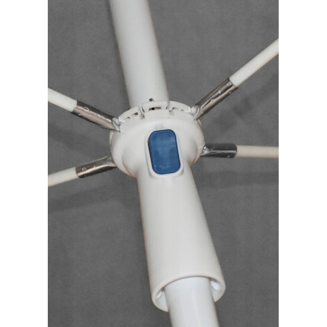 Зонтик садовый Jumi Garden 200х130см серый