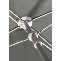 Парасолька садова Jumi Garden 200х130см сірий