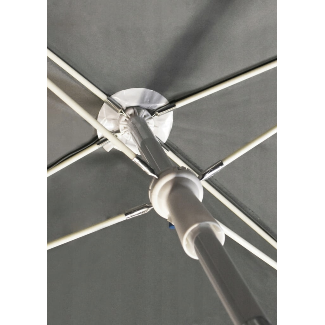 Зонтик садовый Jumi Garden 200х130см серый