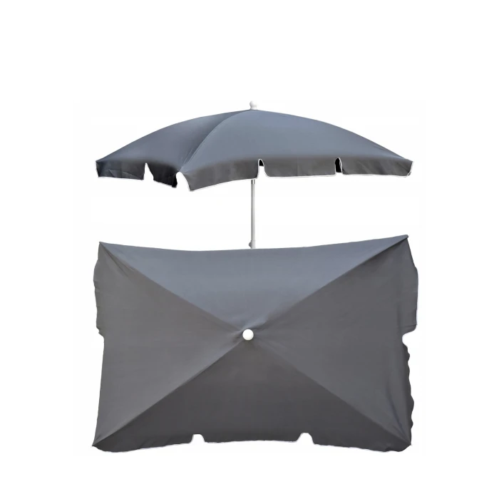 Парасолька садова Jumi Garden 200х130см сірий