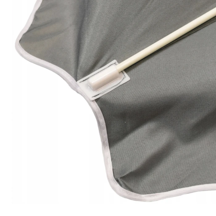 Парасолька садова Jumi Garden 200х130см сірий