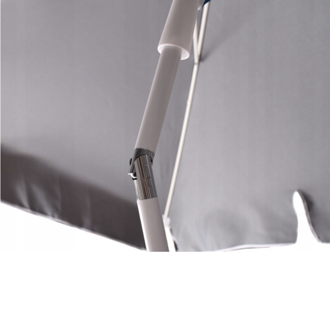 Зонтик садовый Jumi Garden 200х130см серый