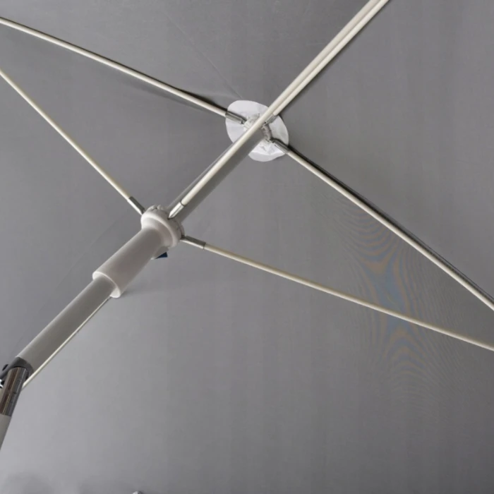 Парасолька садова Jumi Garden 200х130см сірий