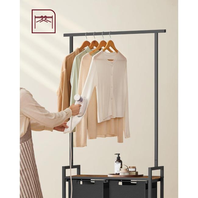 Корзина для белья Leobert Moro 92л с вешалкой в стиле Loft