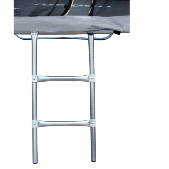 Батут Jumi Motion Sport Line Premium 10ft (305см) з внутрішньою сіткою сірий