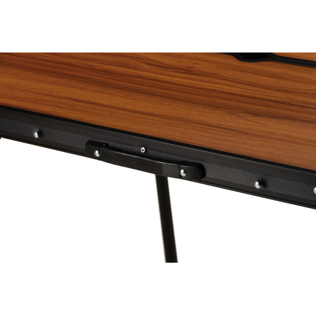 Стіл туристичний розкладний Outtec + 2 лавки коричневий