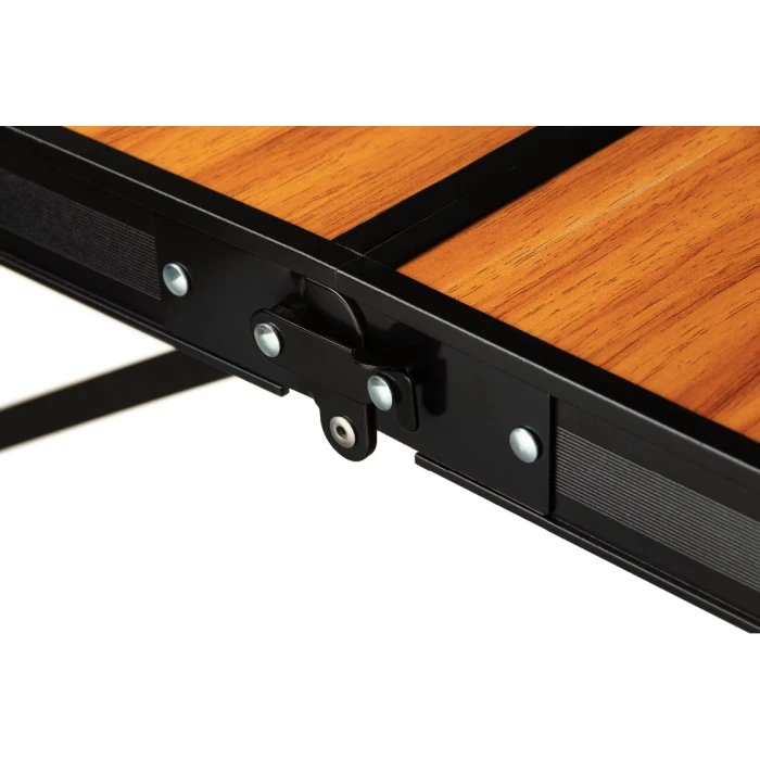 Стіл туристичний розкладний Outtec + 2 лавки коричневий