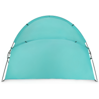Саморозкладний намет-мушля Outtec пляжний XXL бірюзовий