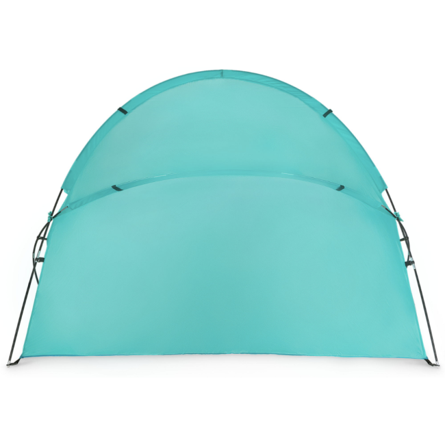 Саморозкладний намет-мушля Outtec пляжний XXL бірюзовий