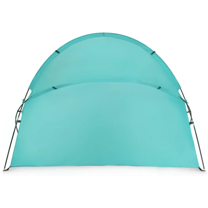 Саморозкладний намет-мушля Outtec пляжний XXL бірюзовий