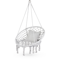 Садова гойдалка Boho Outtec XXL сірий