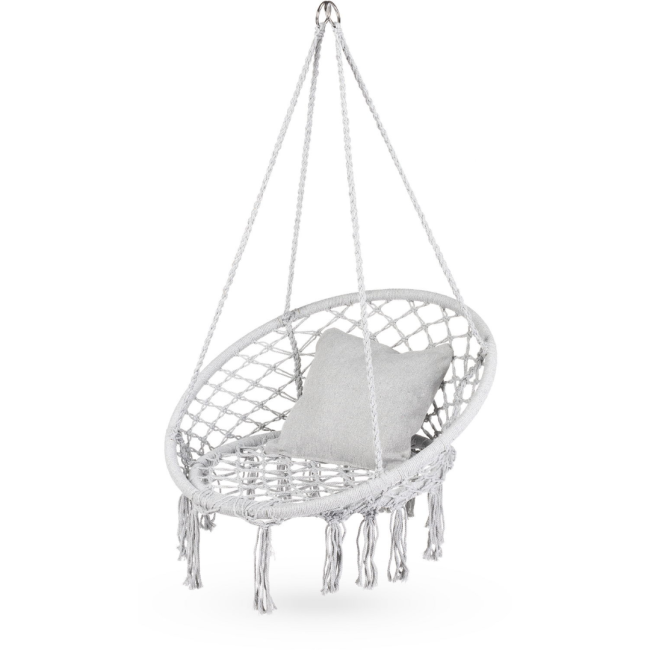 Садовые качели Boho Outtec XXL серый