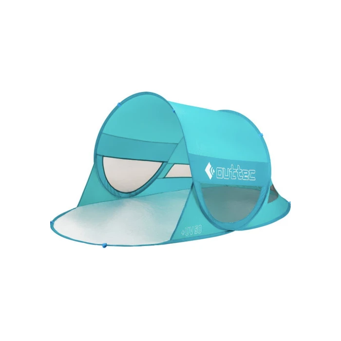 Саморозкладний намет-тент Outtec з віконцем бірюзовий