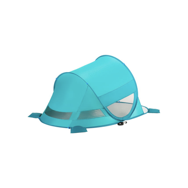 Саморозкладний намет-тент Outtec з віконцем бірюзовий