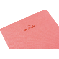 Коврик (мат) для фитнеса и йоги Queenfit 0,5см темно-розовый