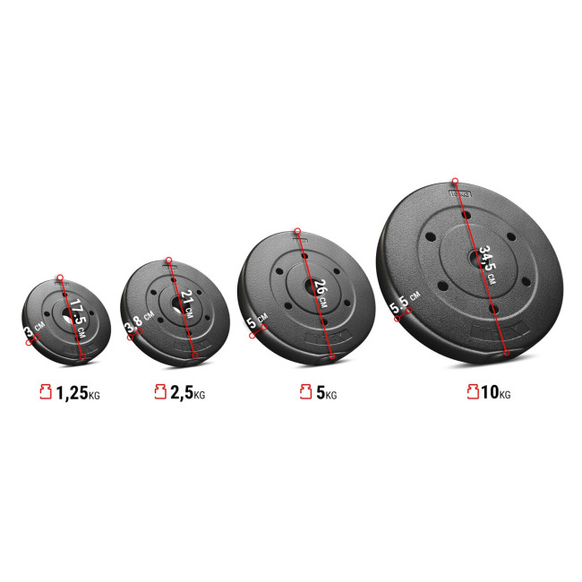 Гантель TREX 20кг