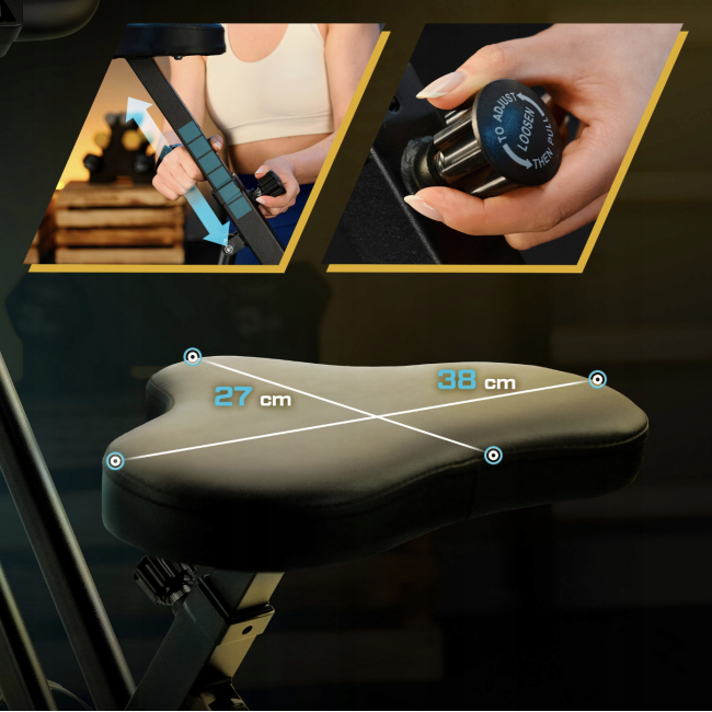 Велотренажер Trex Sport TX-340XB BRIZ черный магнитный