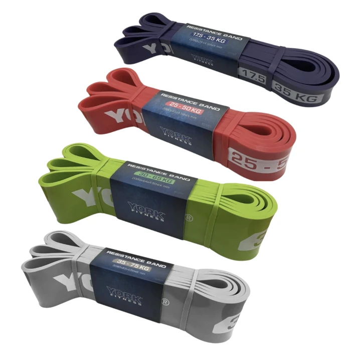 Набор резинок для фитнеса York Fitness 4 шт (17,5 – 65кг)