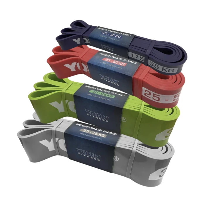 Набор резинок для фитнеса York Fitness 4 шт (17,5 – 65кг)