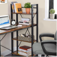 Компьютерный стол Leobert Devoko с боковыми полками в стиле Loft