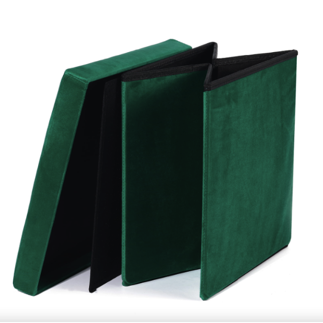 Пуф Leobert Twinsann 2 в 1 изумрудный велюр