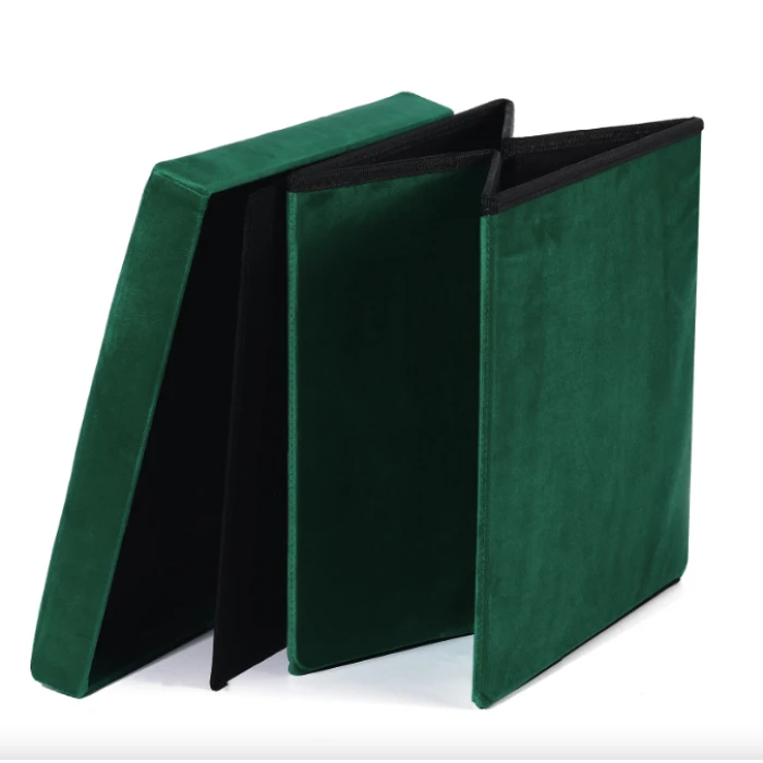 Пуф Leobert Twinsann 2 в 1 изумрудный велюр