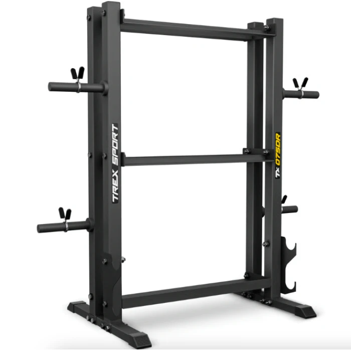 Стійка 3-рівнева для гантелей, грифів та гирь Trex Sport TX-075DR