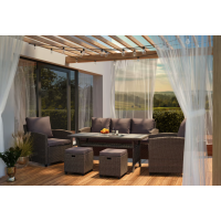 Комплект садовой мебели Di Volio Genova Бежевый/Светло-серый