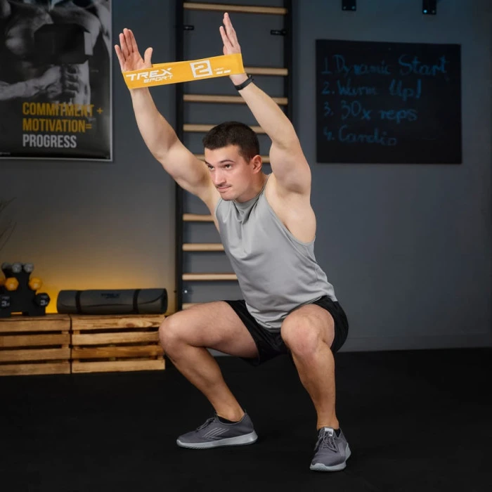 Набор резинок для фитнеса Trex Sport TX-033PRA 2,5-25кг set A