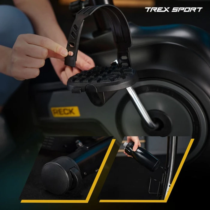 Велотренажер Trex Sport TX-400MB RECK магнітний сірий