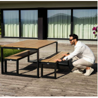 Садовая скамейка (на кладбище) Di Volio Pisa 160см бежевый