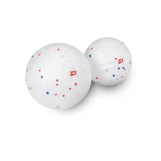 Масажний м'яч EPP 80 мм Hop-Sport HS-P080MB білий